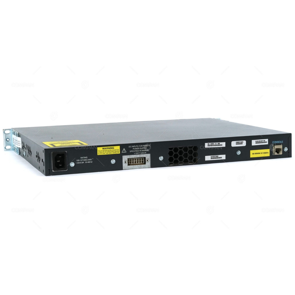 WS-C3550-24-SMI CISCO CATALYST 3550 24 PORT ETHERNET 2 PORT GBIC-BASED SWITCH